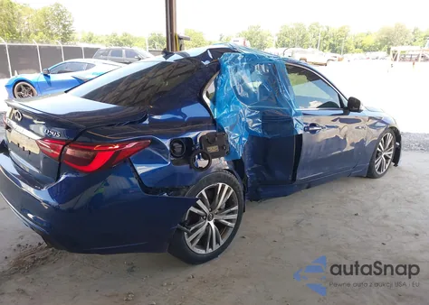 2019 Infiniti Q50 3.0T Sport z USA, uszkodzony, nr VIN JN1EV7AP9KM516397